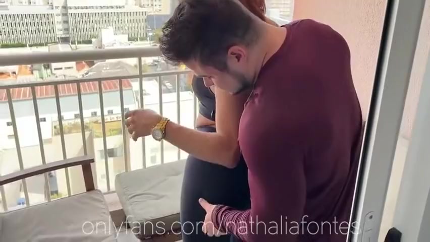 Nathalia Fontes - My Teacher Ate My Ass After Getting Excited While Helping Me With Stretching