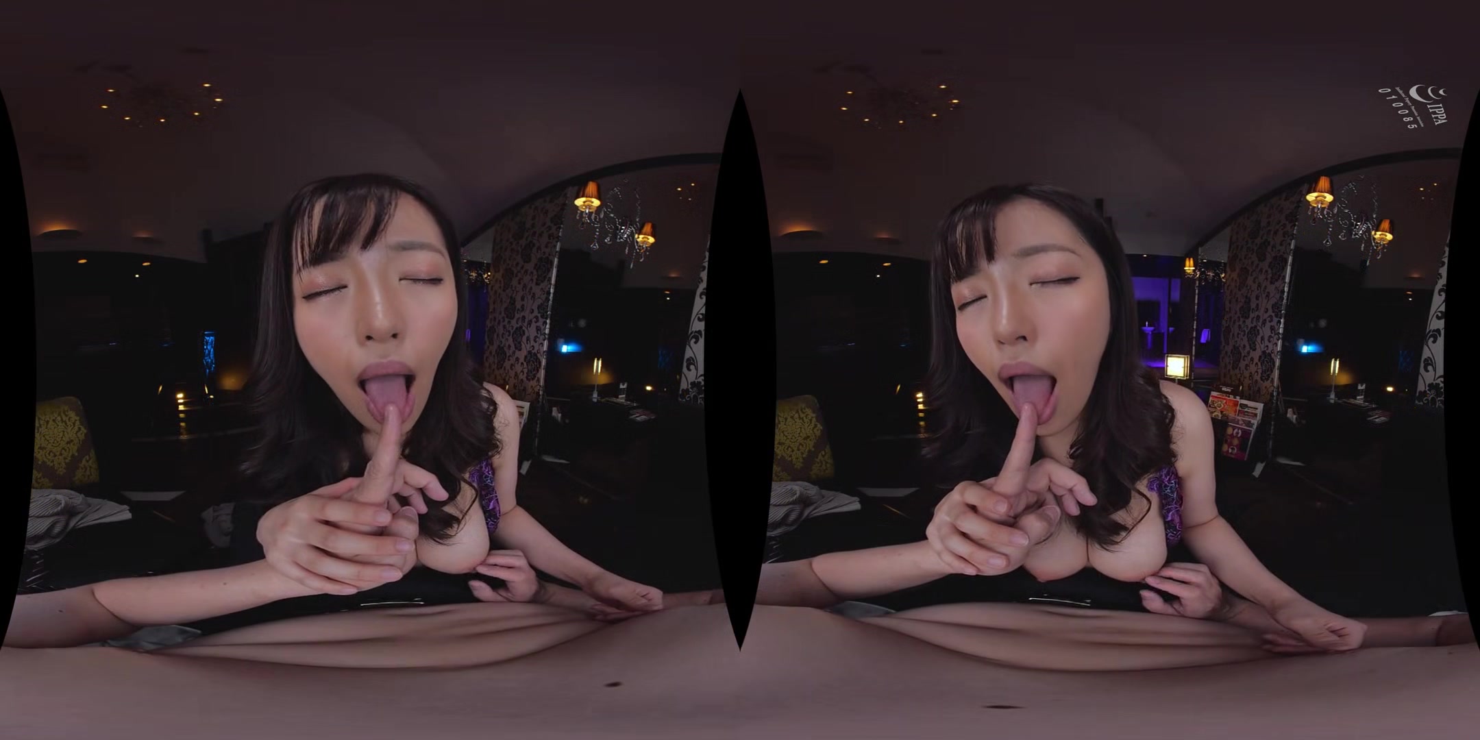 Her Bewitching Gaze, Thick Lips, Thick Kiss, and Thick Tits; Fucking a JAV Idol Hardcore POV