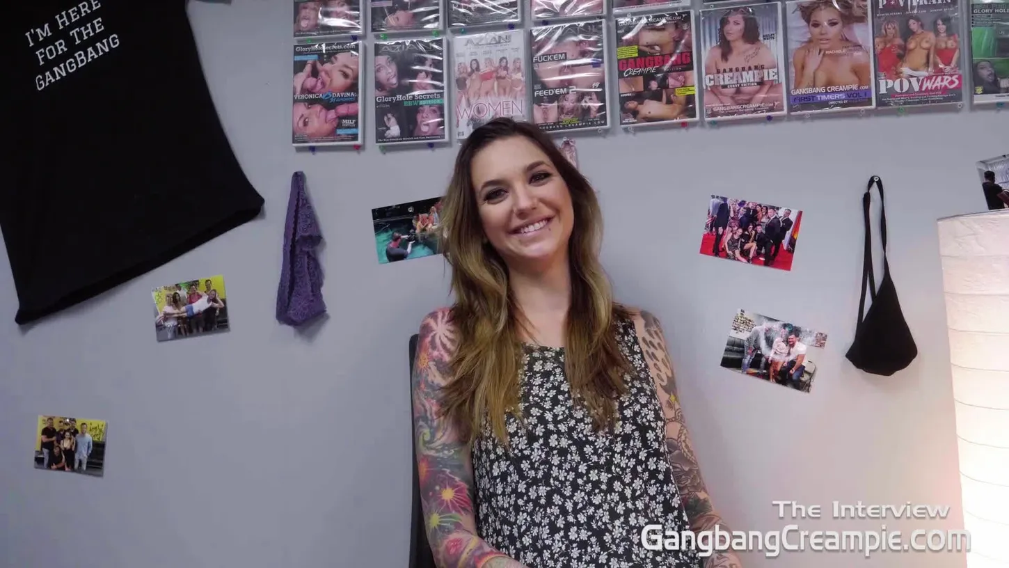 GangBang Creampie 175 Interview, Scene #01