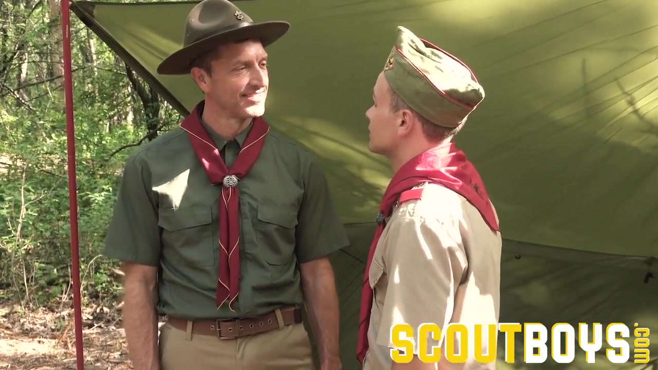 Cute Scout Seduced & Fucked Raw By Hot, Hung Scoutmaster