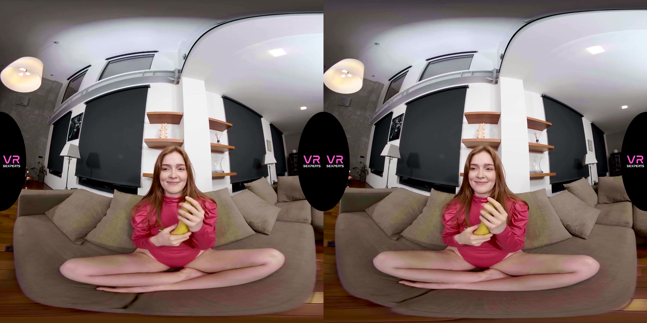 Jia Plays with Banana - SexLikeReal
