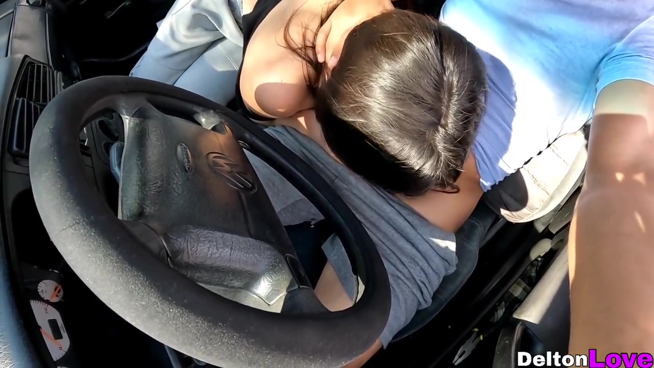 Blowjob In The Car After School