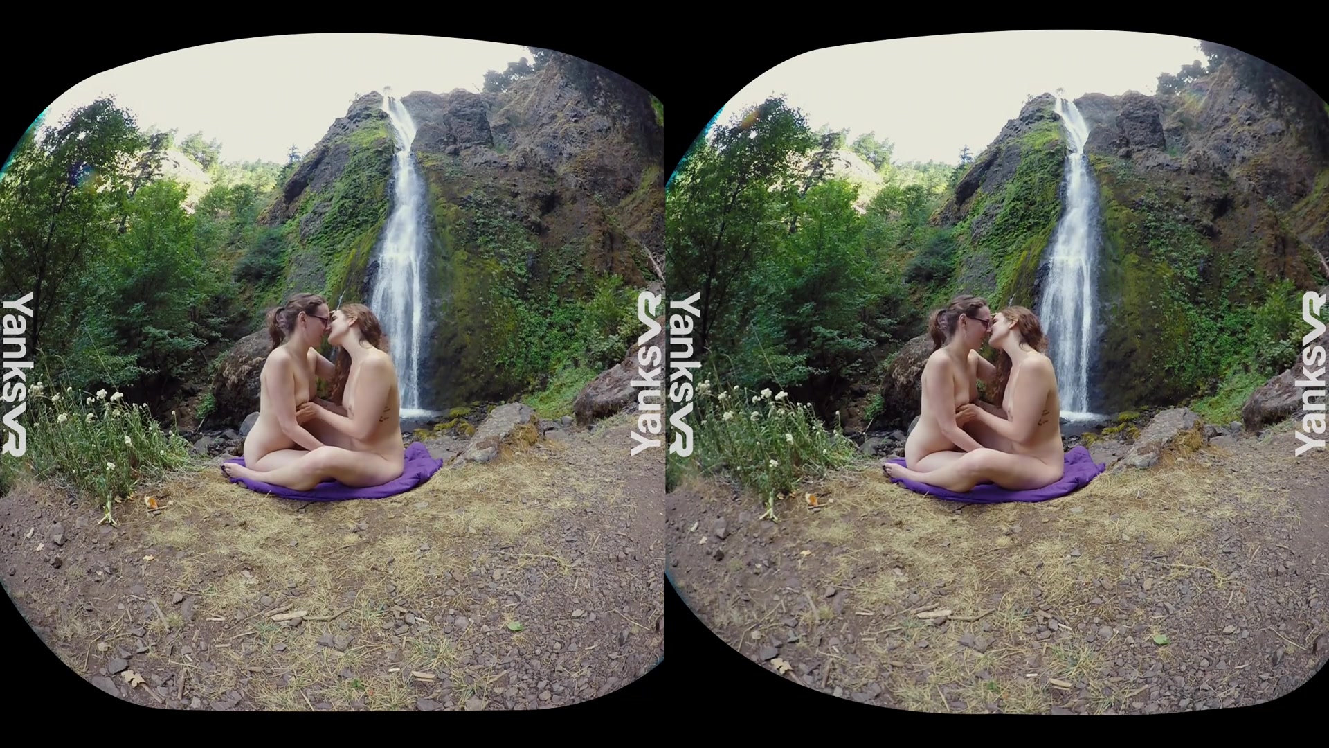 Endza Ash & Sierra Cirque in Endza & Sierra Lesbian Camping & Cumming - YanksVR