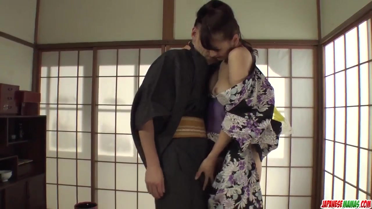 Naughty Yui Oba enjoys man - More at Japanesemamas.com