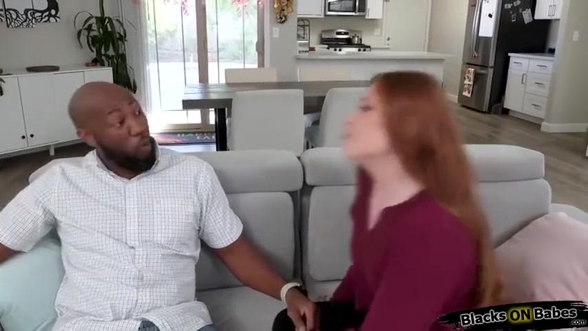 Redhead Girlfriend Ass Licking Black Bf