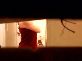 My captures all beauties in shower