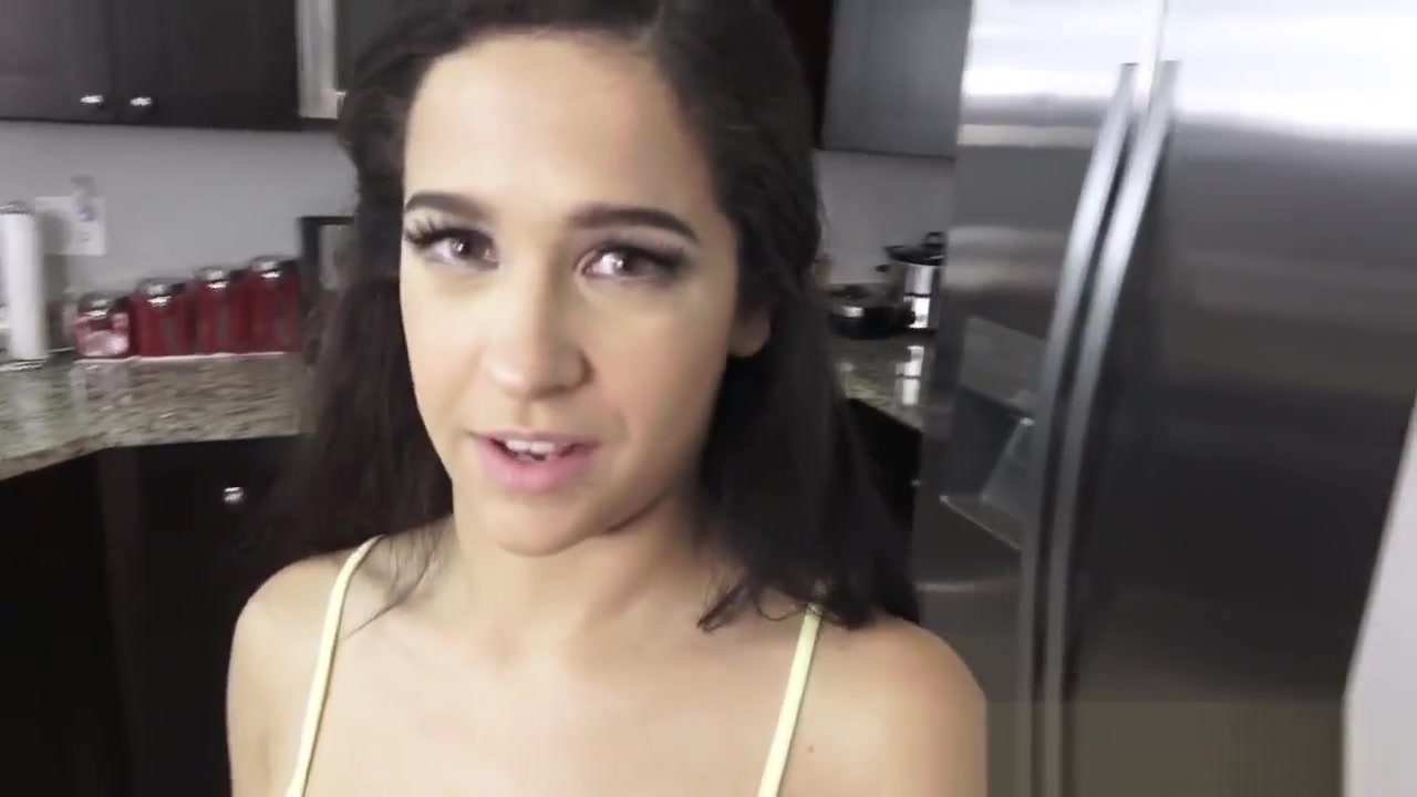 POV stepsister takes cumshot