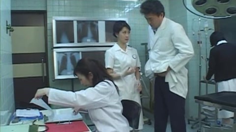 Cosplay Porn: Asians Nurses Cosplay Japanese MILF Nurse Fucked Doctors Office 1