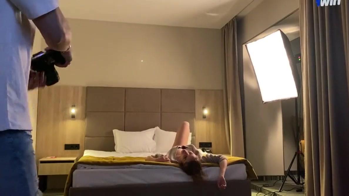 With Talking Photo Shoot With A Hottie Who Sucked Dick For Pics