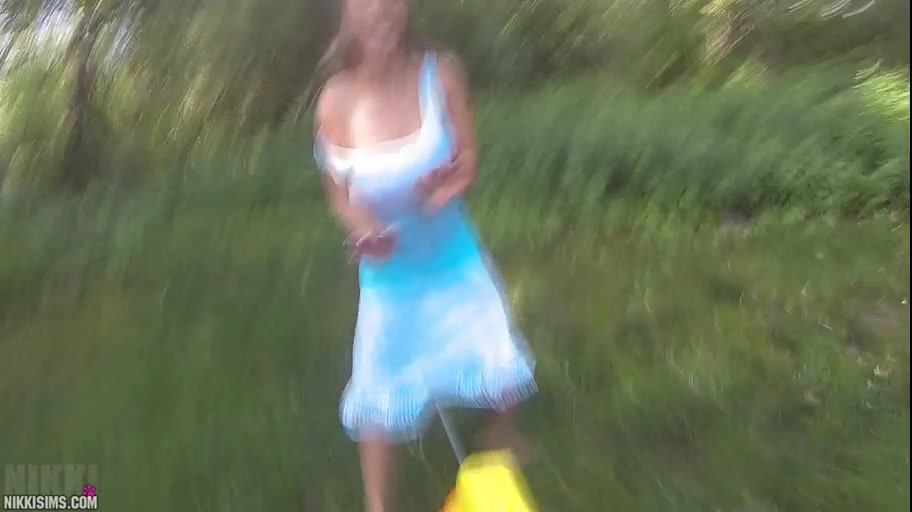 Nikki Attacked By Squirtgun