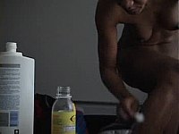 watches her