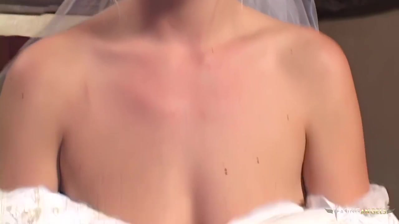 Blindfolded Bride Gets Surprised By Two Hard Cocks At Once