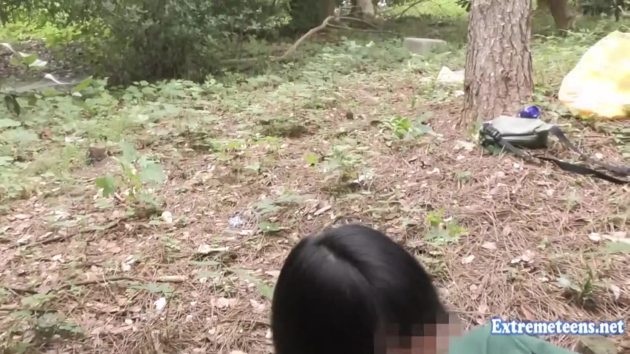 Jav teen 18+ Henada Fucks Uncensored In Public Park Skinny With Shaved Pussy