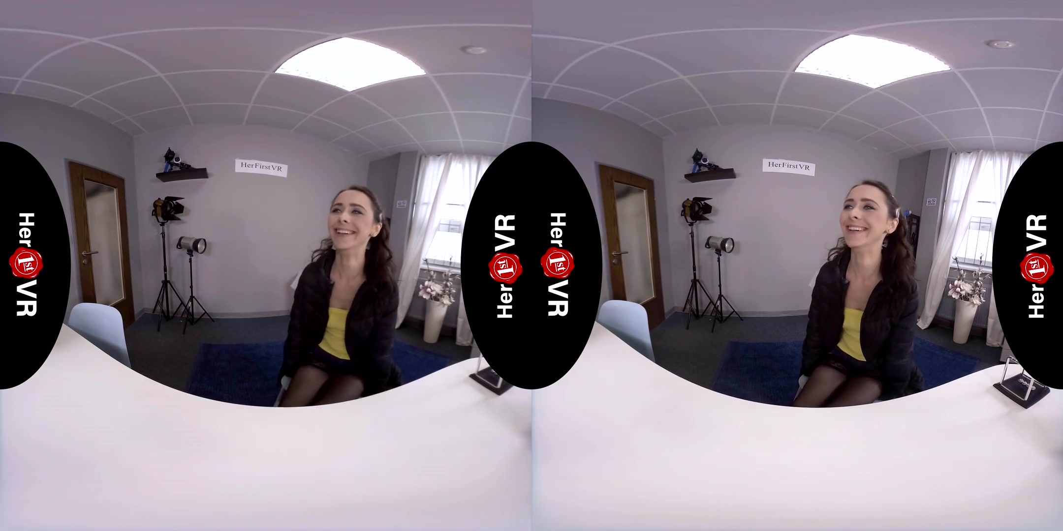 Sofia - First VR Casting - Petite Shaved teen 18+ POV Hardcore