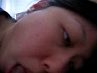 Asian babe knows that hard dick has to be deep in throat