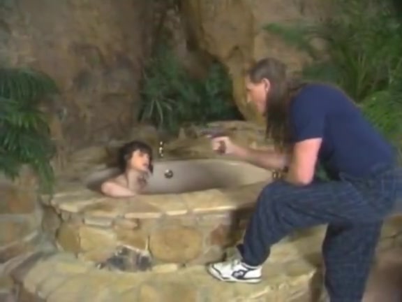 Excited fuck in a pool