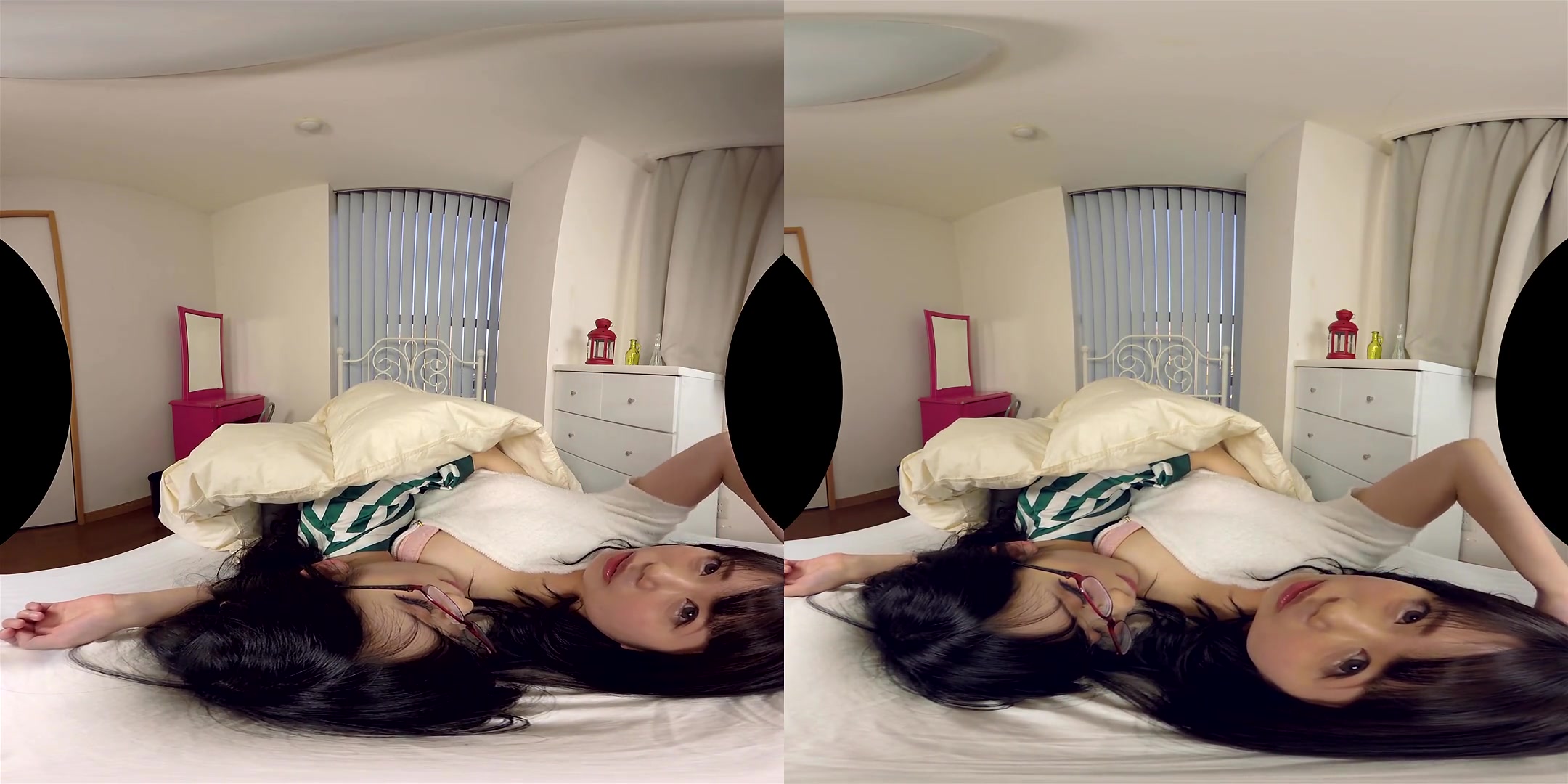 Eri Kitami & Roku Kanou in Eri Kitami and Roku Kanou Living With Two Gravure Models - FANTASTICA