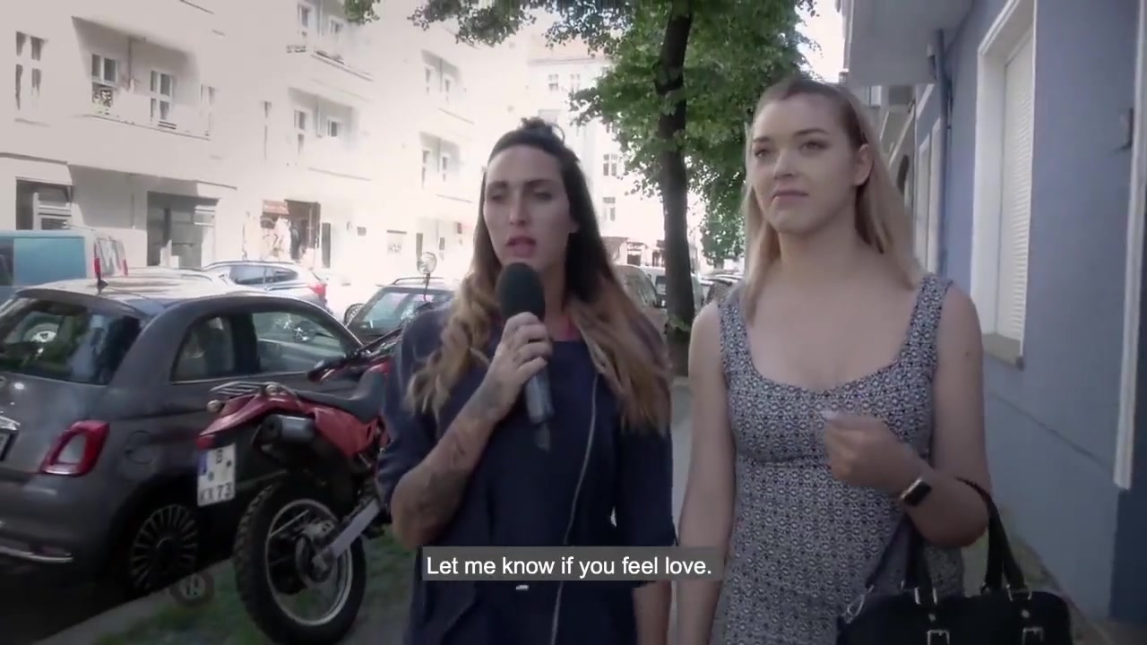German Blonde Finds Random Guy On Street