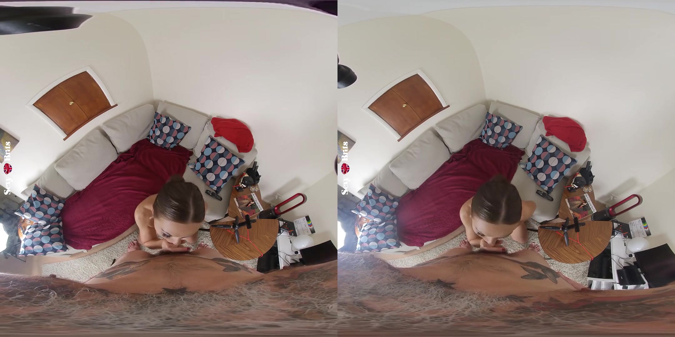 The Sneaky Neighbour Is Back - Pornstar Tina Kay in Gonzo Style Amateur VR