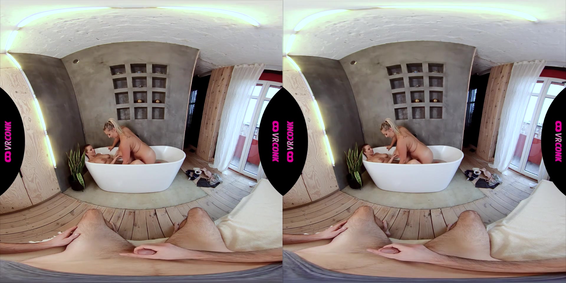 Krystal Swift & Nikky Dream in Welcome To The Neighborhood - VR Porn Video - VRConk