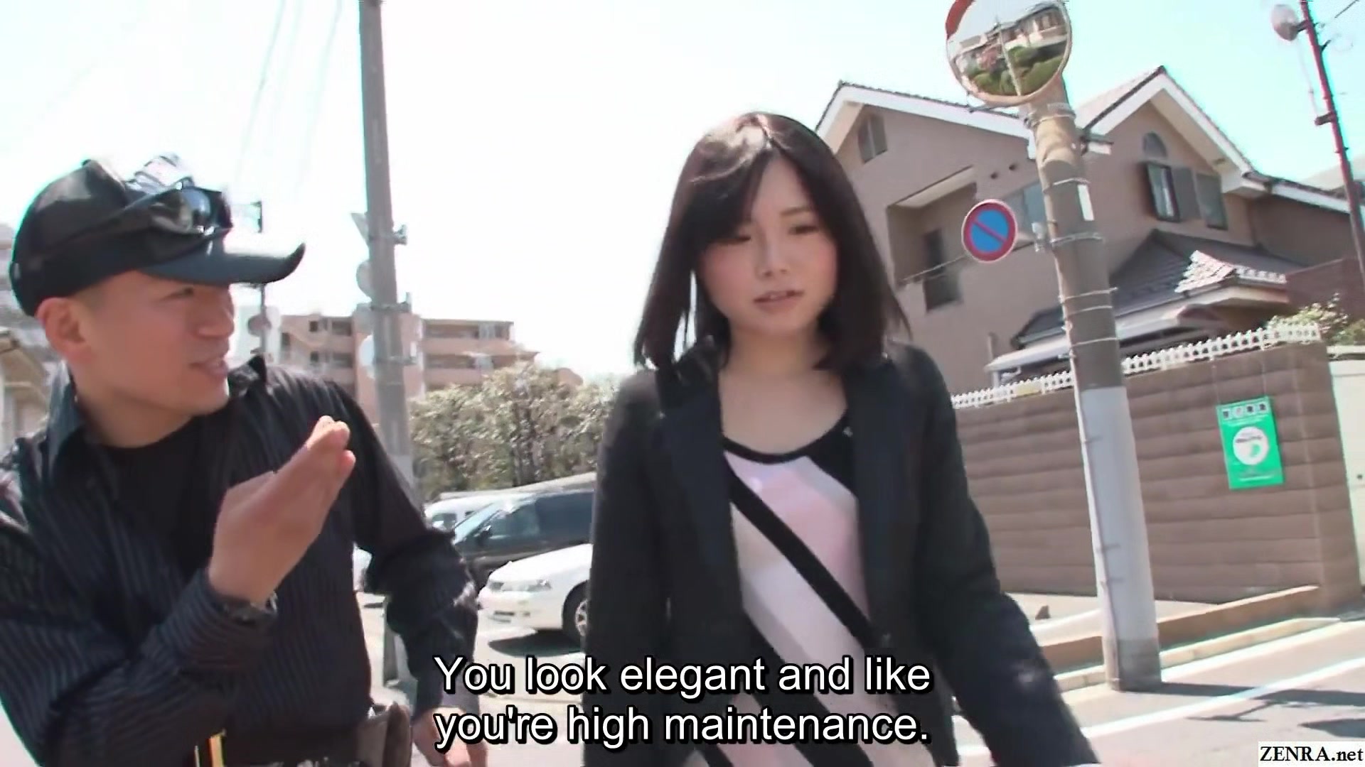 Japanese street pickup success story decided by a game of darts