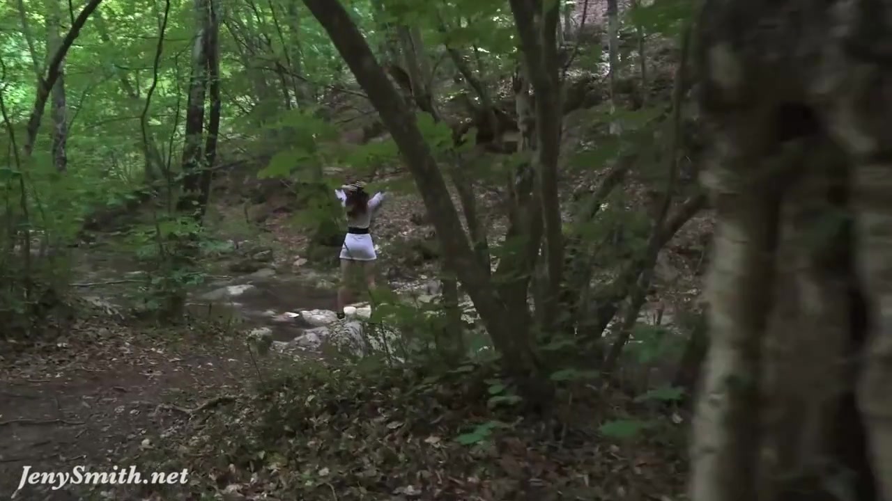 Crazy challenge to cross bridge naked