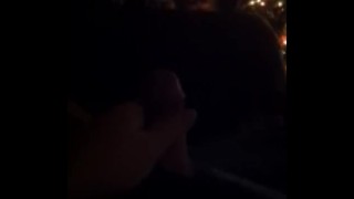 Me playing with my hard cock, no cumshot
