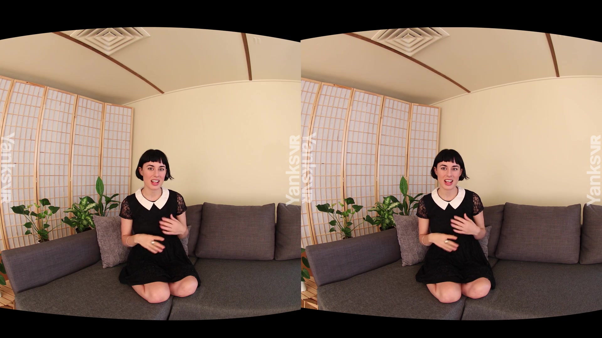 Olive Dundee in Olive Glass's Bondage Ball Experience - YanksVR
