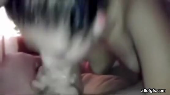 Sexy hot teen 18+ works his cock til he cums