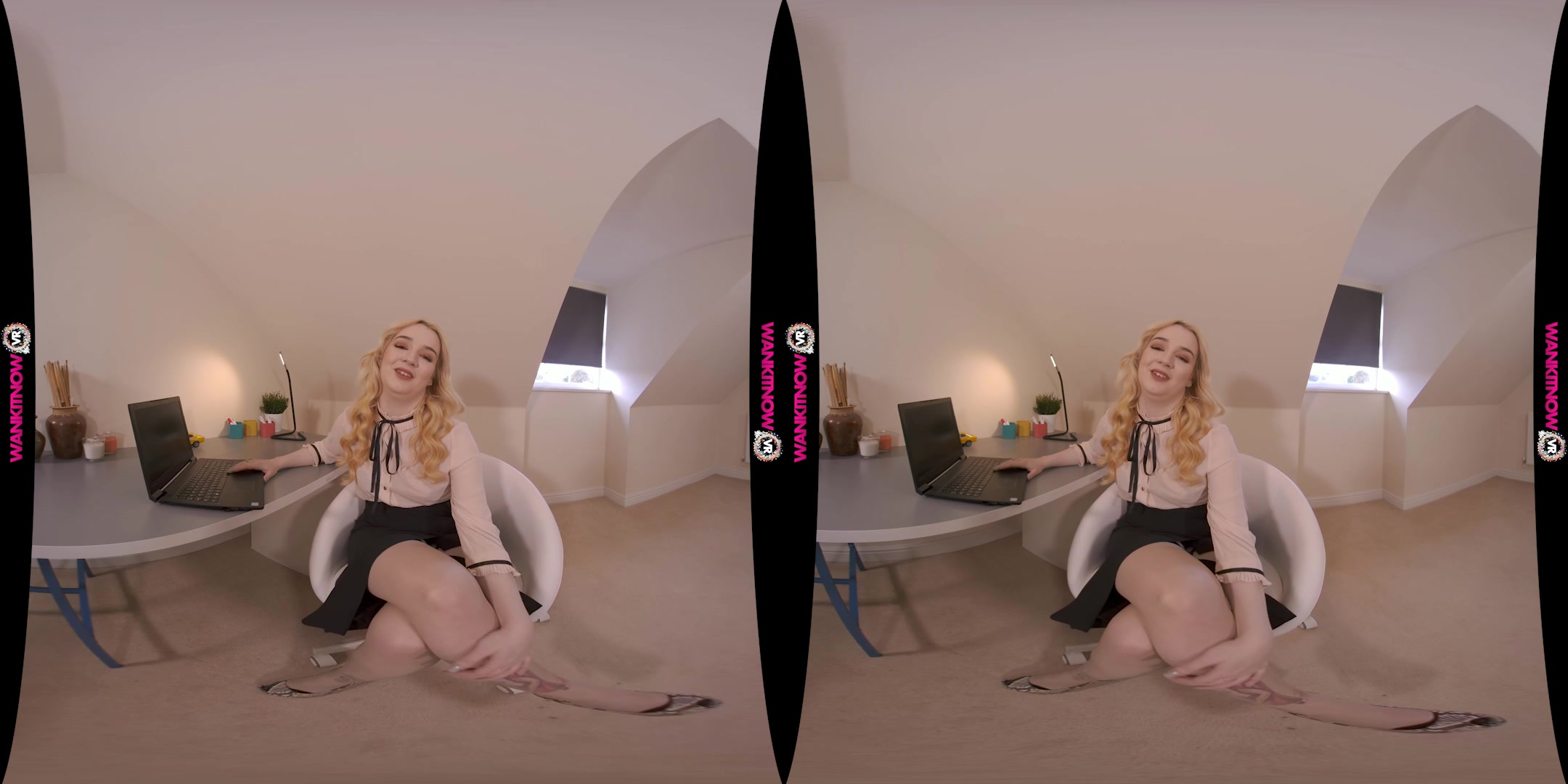 Office Gossip featuring Lana - WankitNowVR