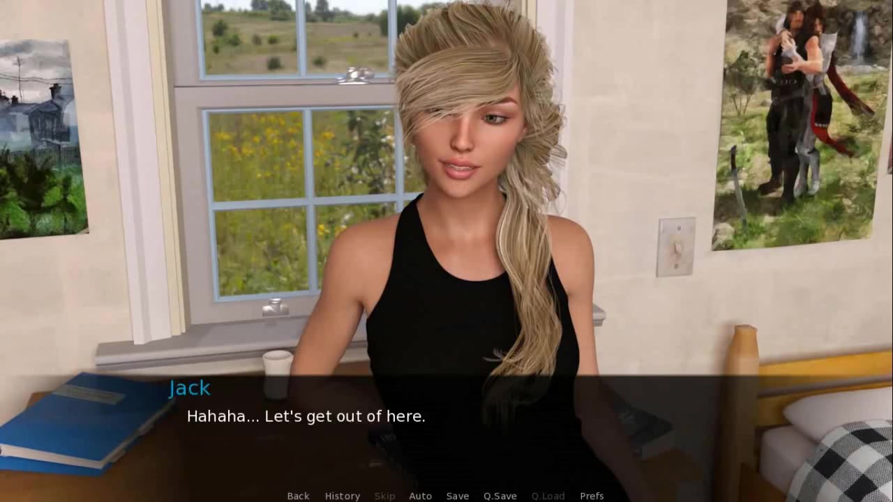Lancaster Boarding House Hot Romantic Kissing With Virgin Ep 2