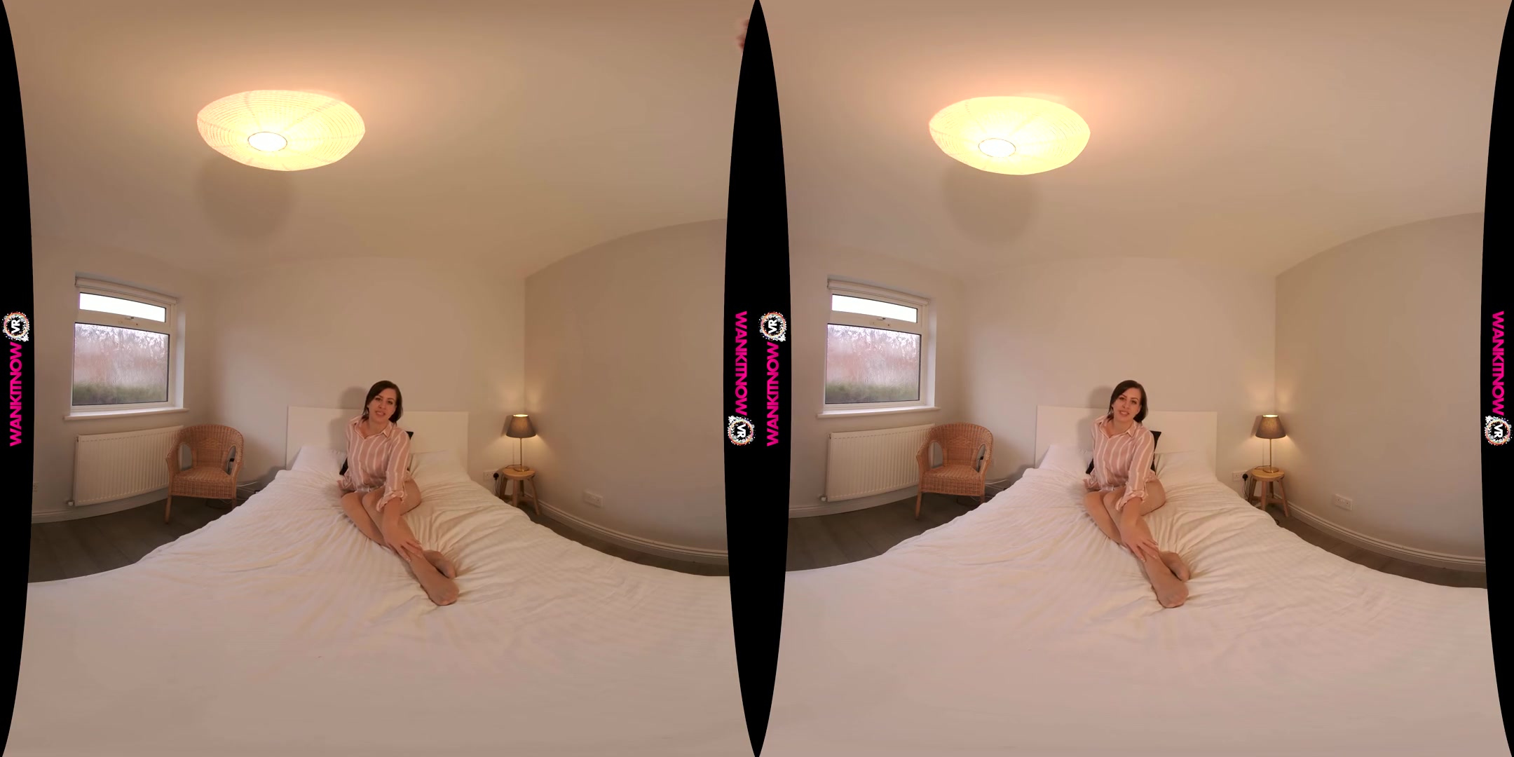 Teasing Tindra - Big Tit Brunette Solo Striptease