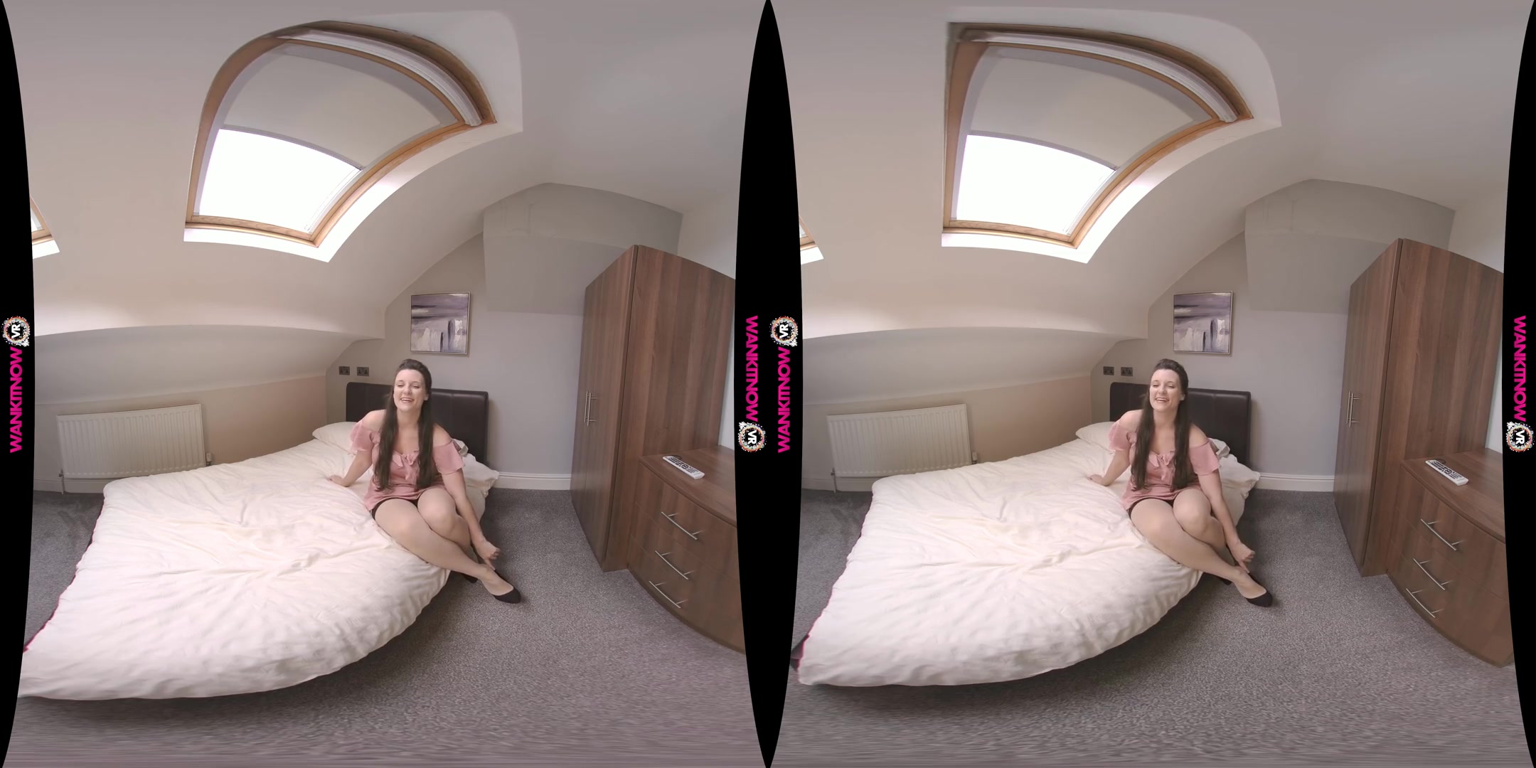 Surprise Visit - Big Tits British Brunette - SexLikeReal