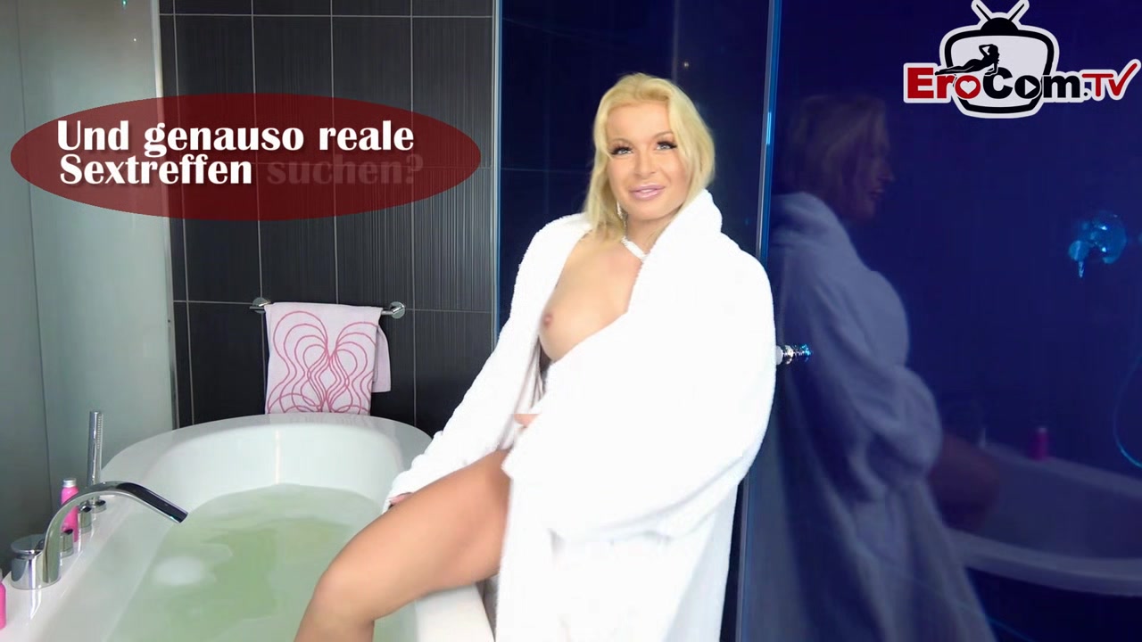 german mature blonde milf outdoor fuck with neighbor