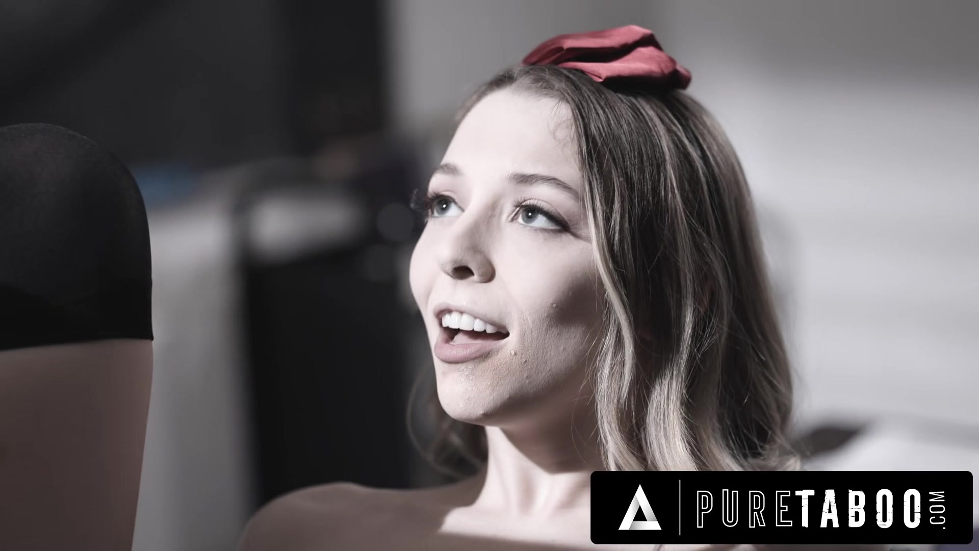 PURE TABOO Virgin teen 18+ Lily Larimar Gets Tricked Into Fucking Her Drama Teacher For Fame