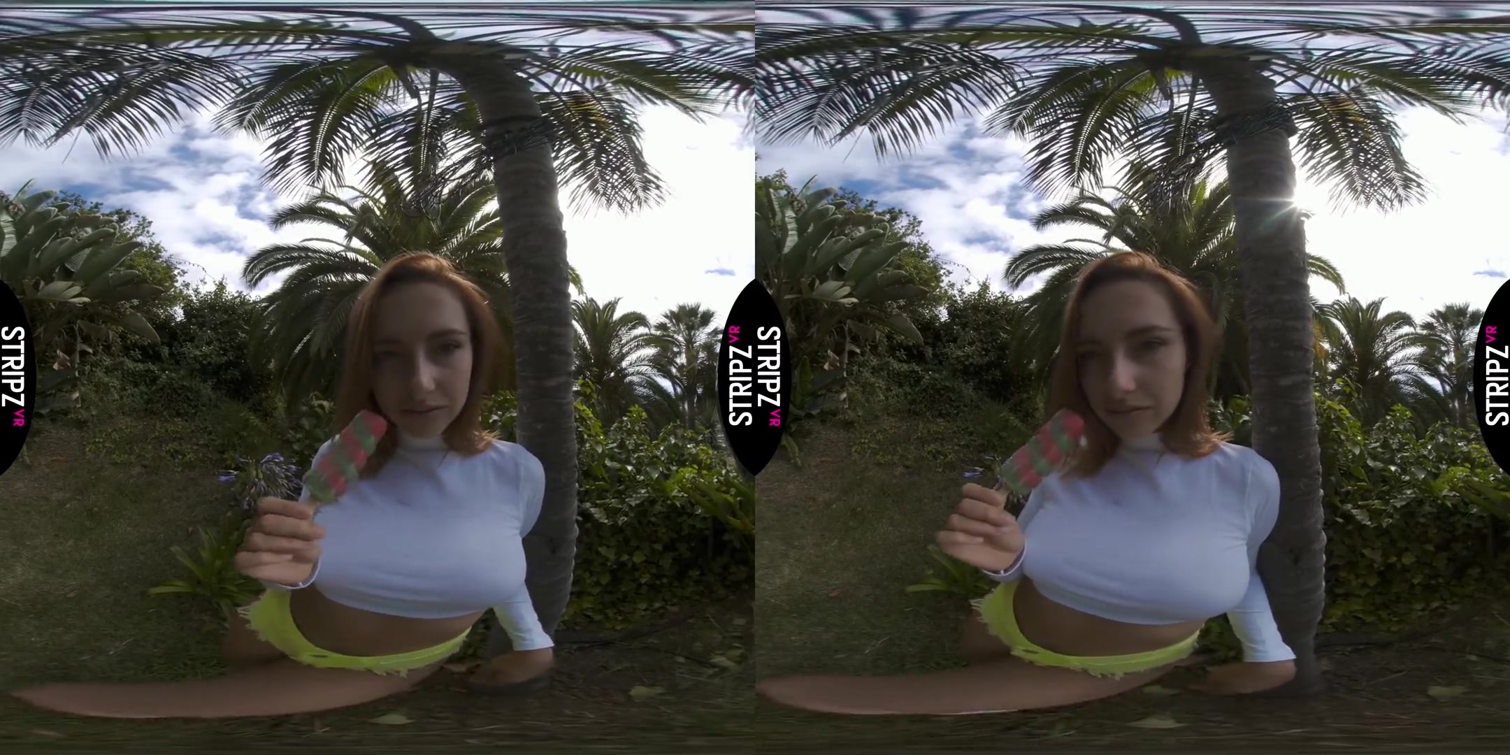 Lick Me Till Ice Cream! - Big Tits Beautiful Solo Striptease