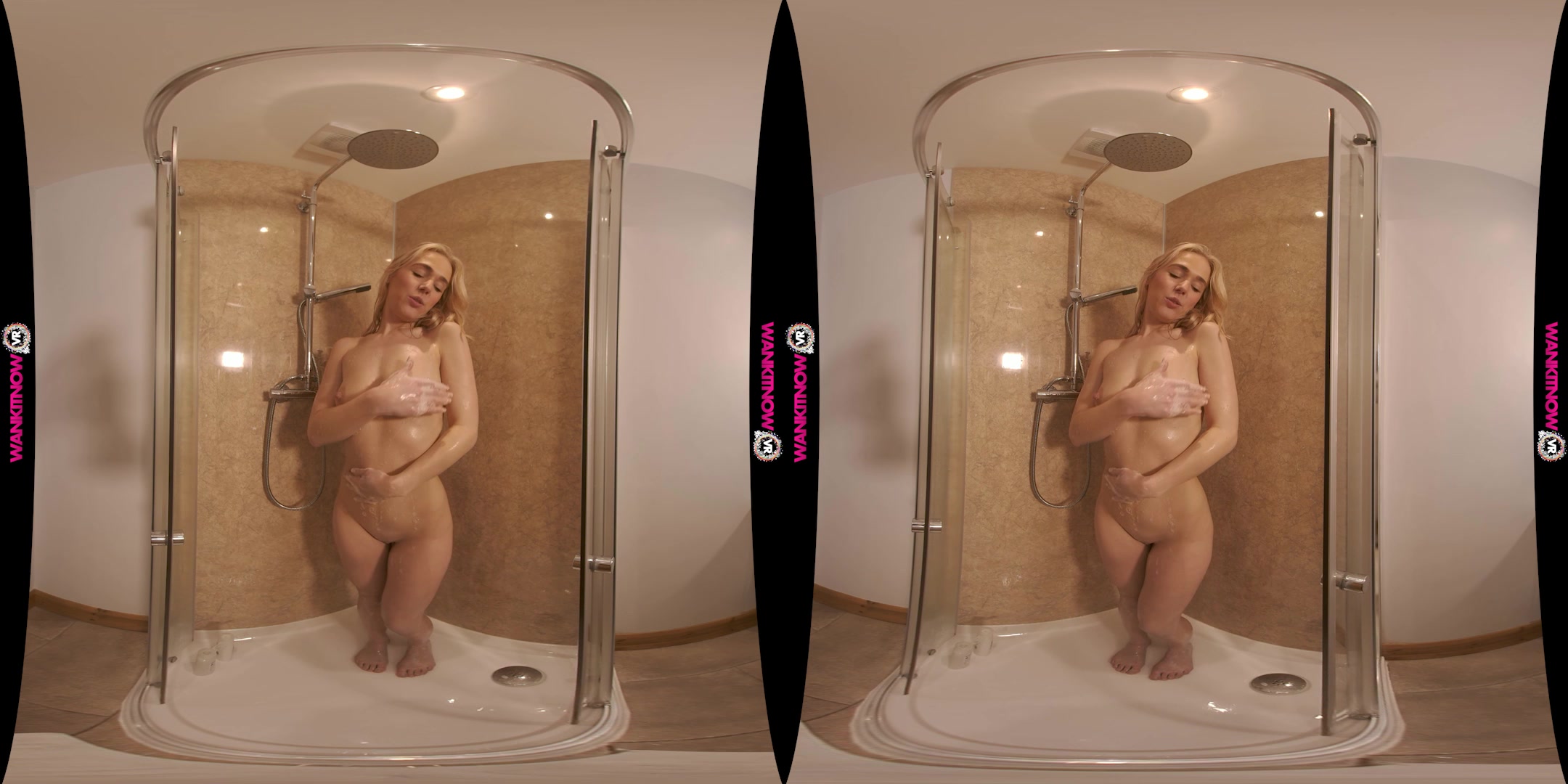 Shower Antics featuring Amy W - WankitNowVR