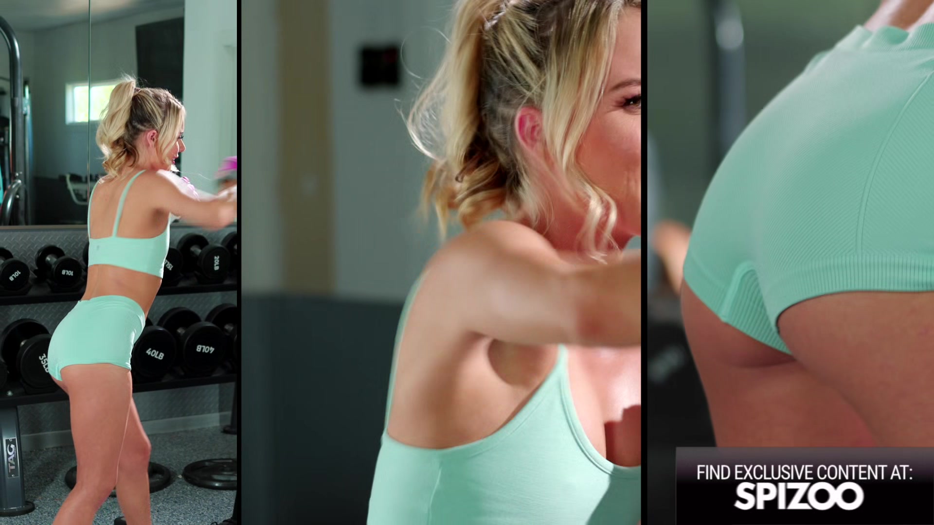 Summer Vixen Squirts Hard While Fucking Her Trainer