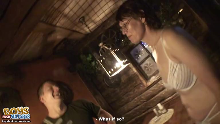 Hot action in the dining-room