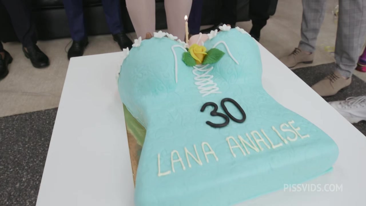 RELOAD Surprise BDAY Lana Analise Wet, 7on1, Fisting, ATM, DAP