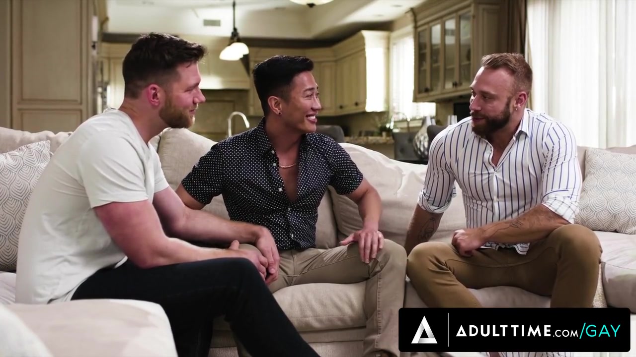 Heteroflexible - Cuckold Guy Watches Hungry Top Boyfriend Brogan Hard Fuck Coworker With Jkab Ethan Dale, Jkab Ethan And Caden Jackson