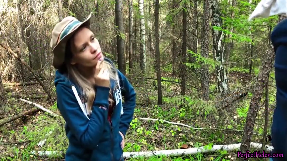 Stranger Arouses, Sucks And Fucks Hard In The Forest