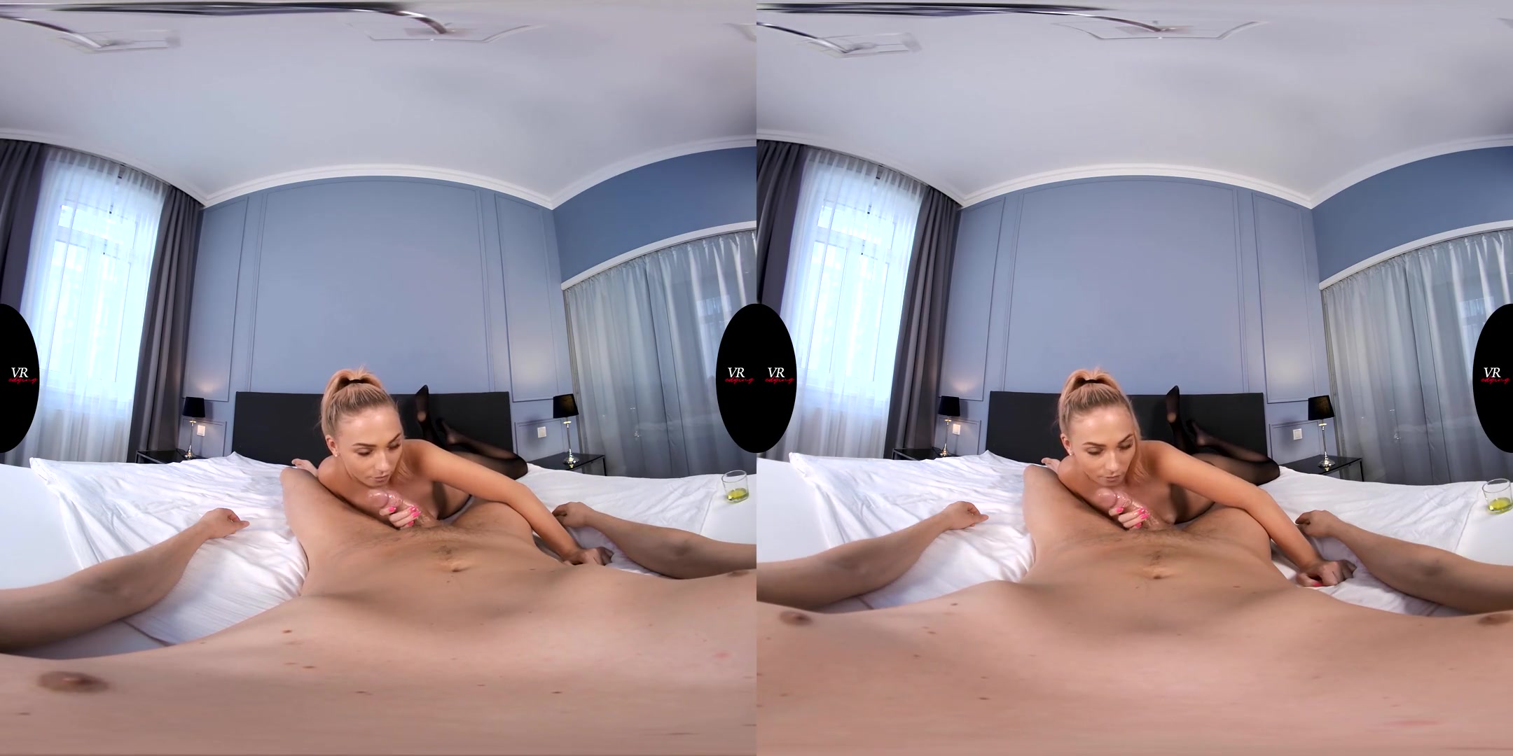 Cock Sucking Tease - Blonde Porn Star Blowjob POV