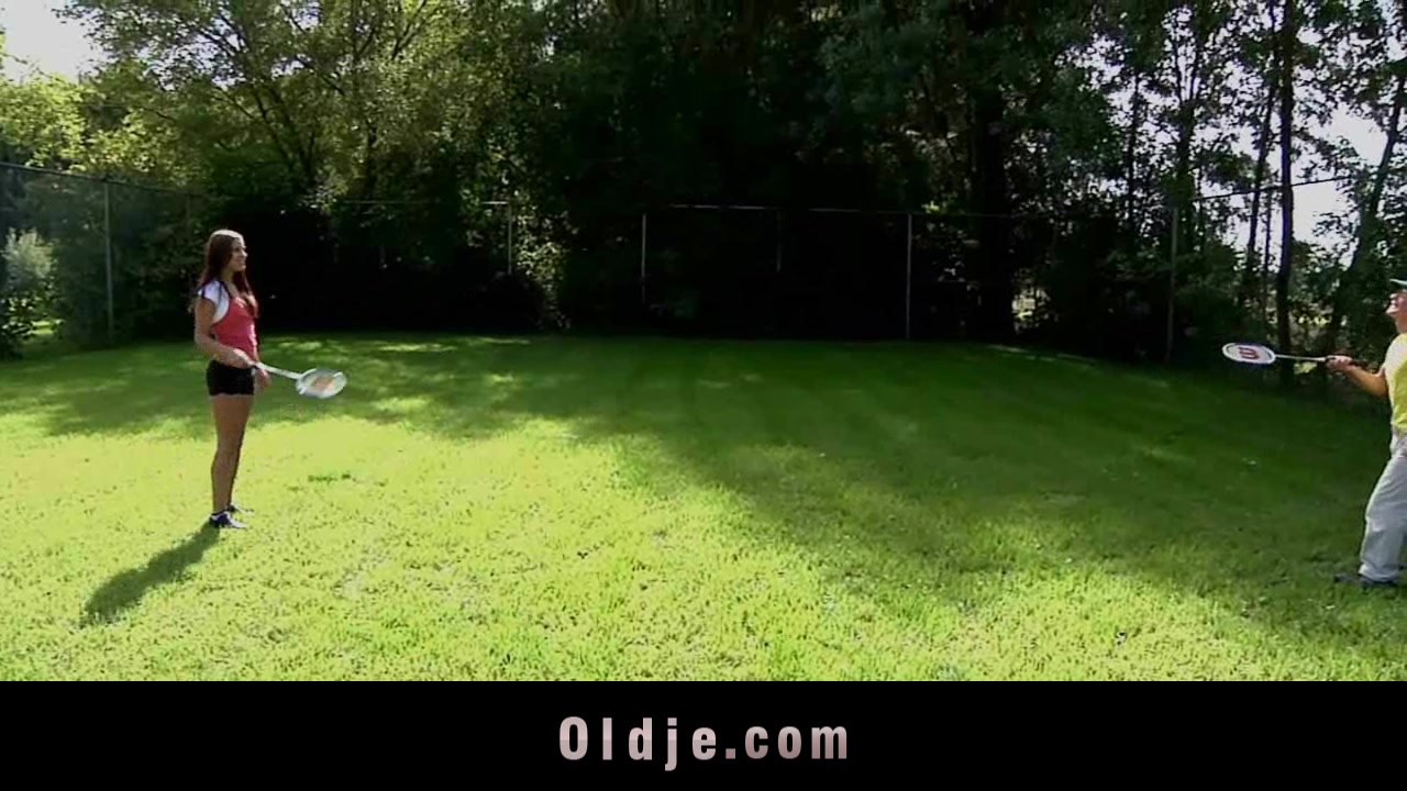 Anal fucked teen 18+ by big boned old man
