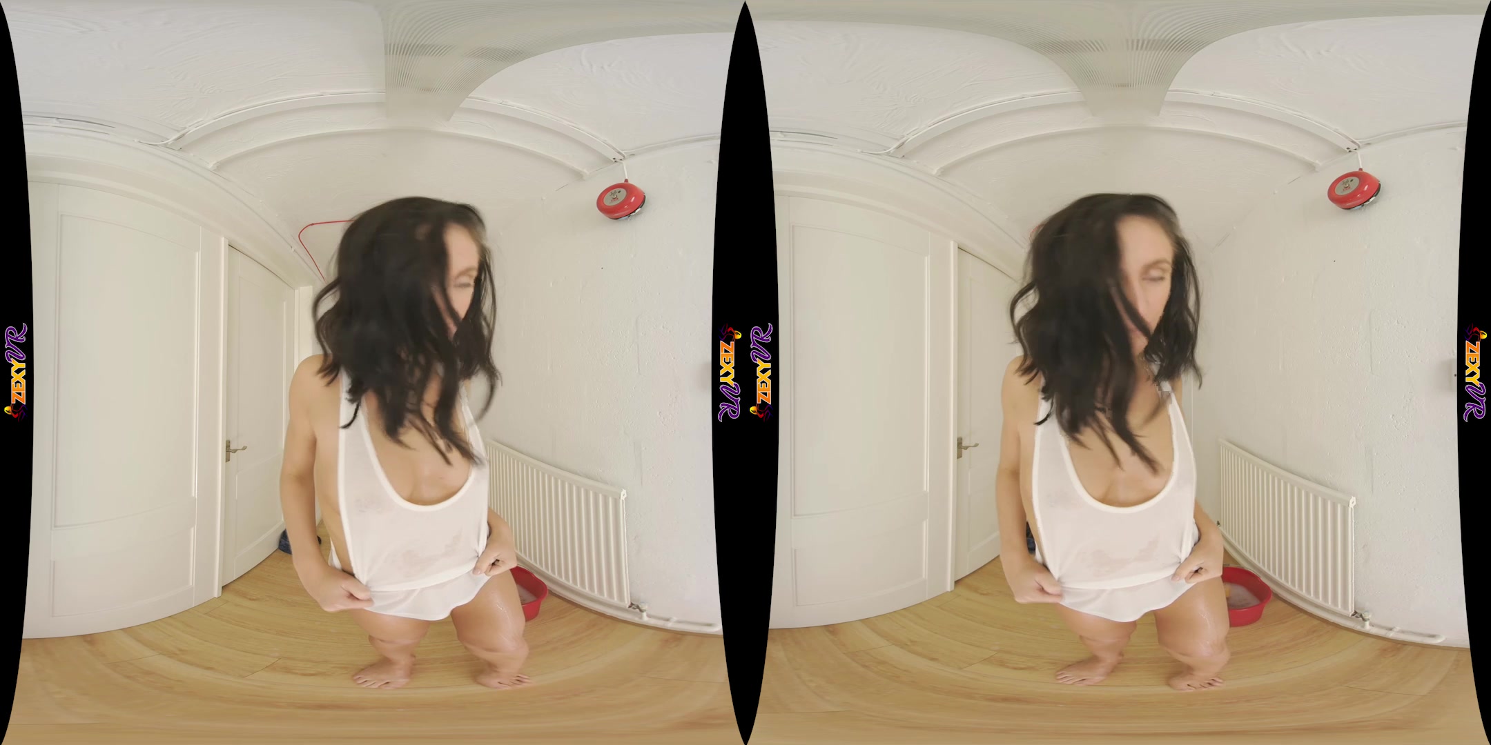 Wet T-Shirt featuring Mia J - ZexyVR