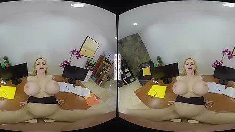Danielle Derek's Boss Uses Her Big Tits And Every Single Hole On Her To Relieve Stress