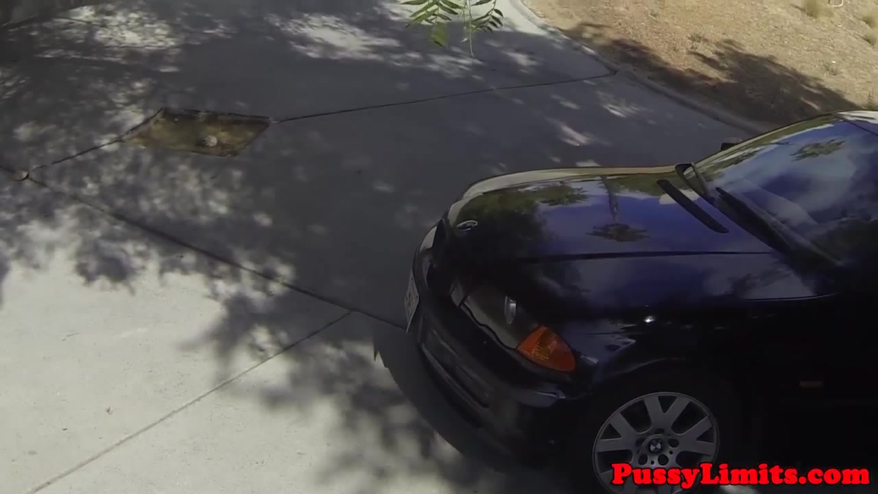 Leashed skank rough pounded doggystyle