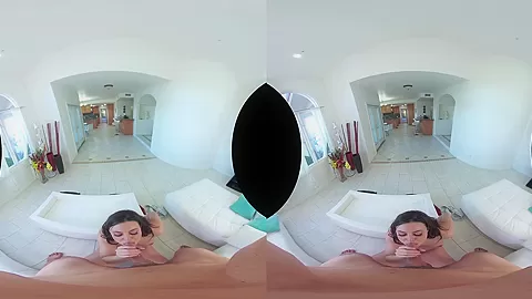 VRHUSH Whitney Wright rides a cock in VR