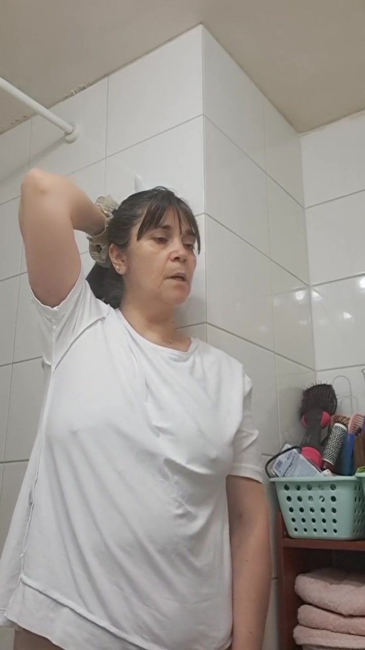 Stepmom Fucked By Surprise And Creampie Standby Bathroom