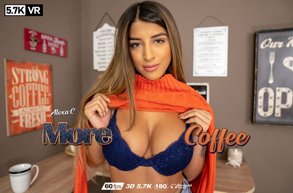More Coffee featuring Alexa Campbell - ZexyVR